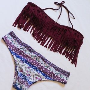 NEW Fringe Bralette Bikini